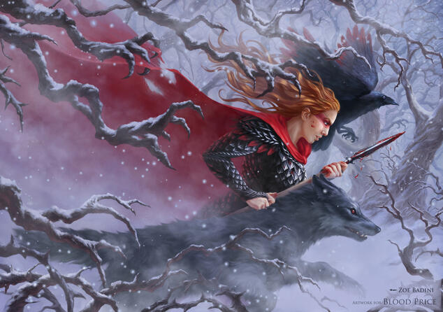 Finished illustration