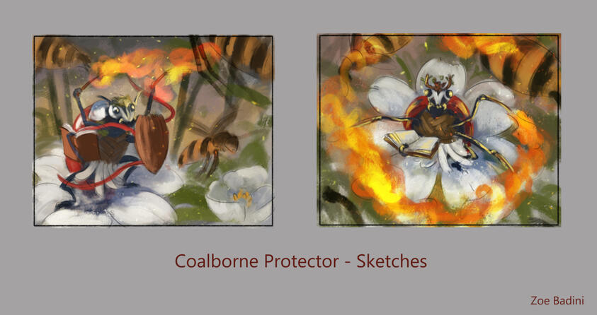 Preliminary sketches